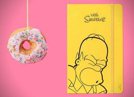 Limited Edition - The Simpons - Moleskine Notebook